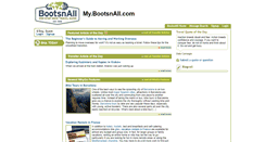 Desktop Screenshot of my.bootsnall.com